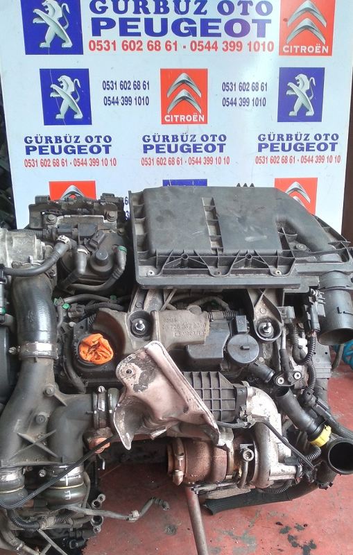 Peugeot 308 1.6 e-Hdi Komple Çıkma Motor Euro5