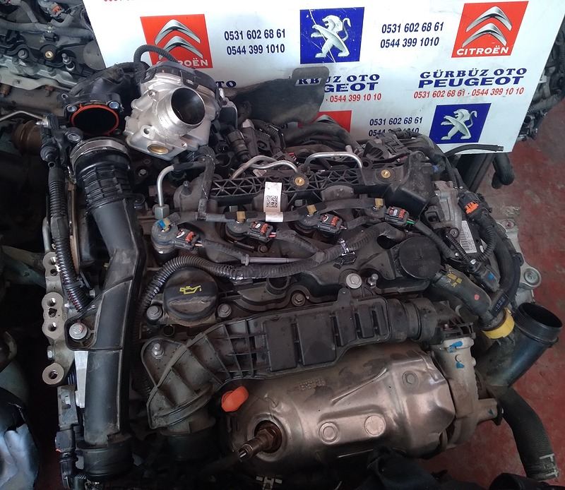 Peugeot 3008 1.5 BlueHdi Motor Komple Çıkma Euro6