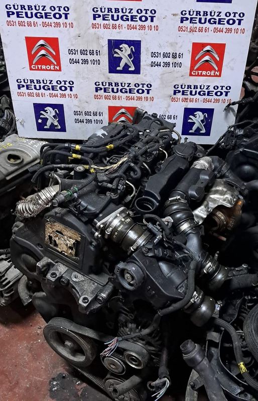 Peugeot 3008 1.6 Hdi Euro4 Komple Çıkma Motor